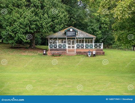 Cockington Cricket Club Pavilion in the Village Near Torquay in South Devon Editorial Stock ...