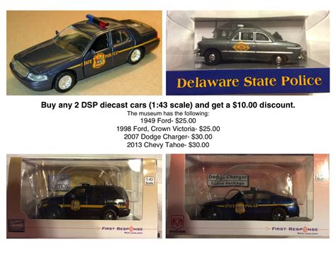 Delaware State Police Diecast Vehicles for Sale