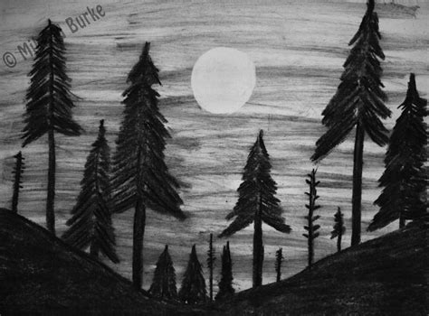 MikeMBurkeDesigns Etsy Shop Blog: Scenic Landscape Drawings