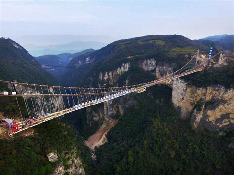 China Is Building Yet ANOTHER Glass Bridge And It Will Be The Longest ...