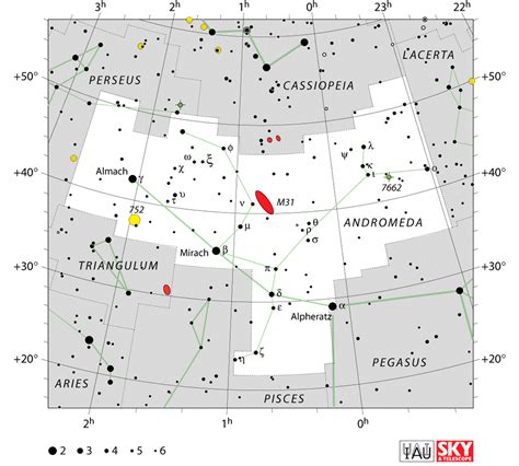 Andromeda constellation,star map,star chart | Andromeda constellation ...