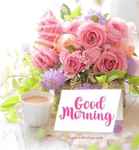 Good Morning Images Rose Flowers Gif Images - Infoupdate.org