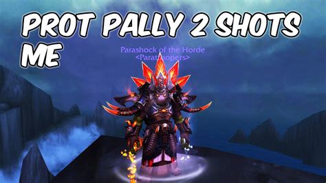 PROT PALLY 2 SHOTS ME - 9.2.7 Restoration Shaman PvP - WoW Shadowlands PvP - YouTube