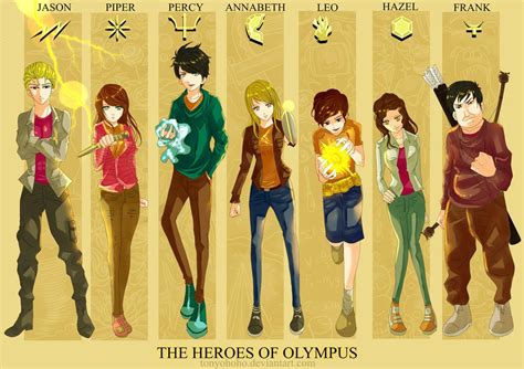 [Fanart] The Heroes of Olympus by tonyohoho on DeviantArt