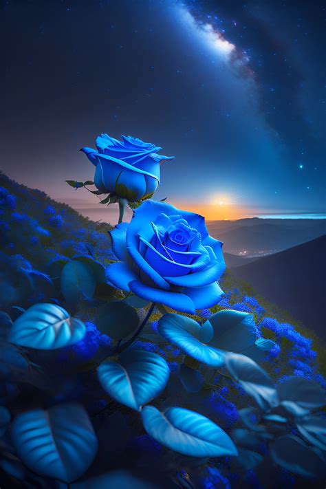 Download Free Mobile Phone Wallpaper Blue Roses - 5688 - MobileSMSPK.net