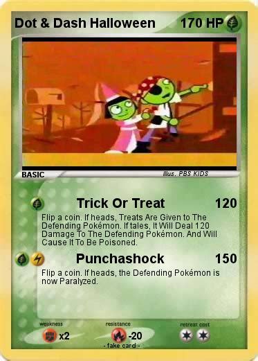 Pokémon Dot Dash Halloween - Trick Or Treat - My Pokemon Card