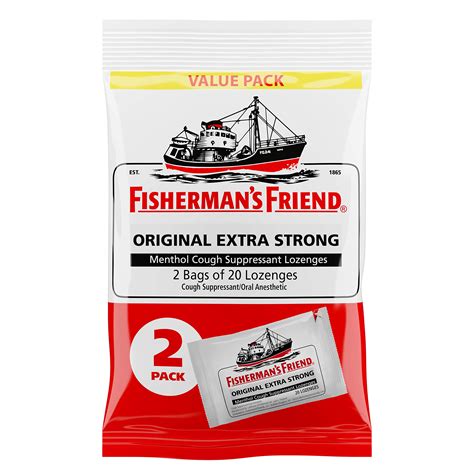 Fishermans Friend Original Extra Strong Drops 40ct- Buy Online in ...