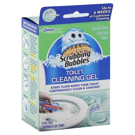 Scrubbing Bubbles Toilet Cleaning Gel, Continuous Clean, Fresh Clean, 1 kit - Food & Grocery ...