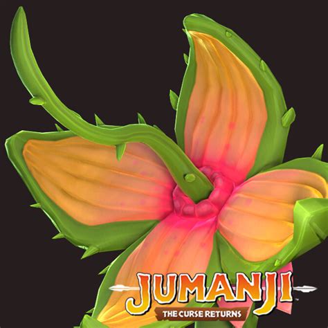 ArtStation - Jumanji: The Curse Returns - Carnivorous Plant