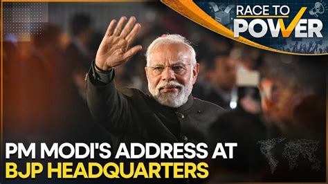 PM Modi's speech at BJP headquarters: 'Every Indian feels today's ...