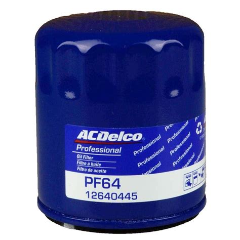 Amazon.com: AC DELCO PF64 Filter Element Fluid Pressure Oil Type: Industrial & Scientific