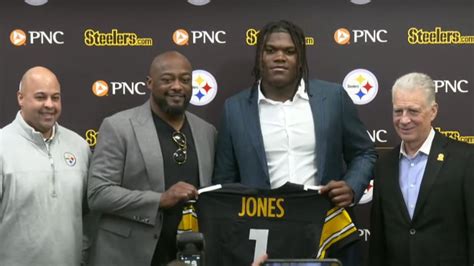 Steelers’ 2023 First Round Pick Broderick Jones Explains Decision ...