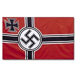 WWII Gear - German WWII Battle Flag with Iron Cross