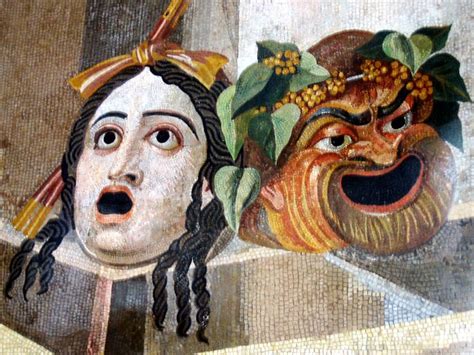 Greek Masks - Tragic Comic Masks in Ancient Greek Theatre