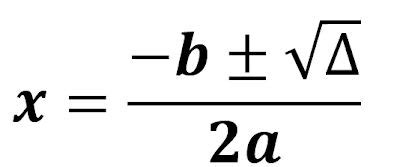 Bhaskara - Delta | Bhaskara, Fórmula de bhaskara, Matemática