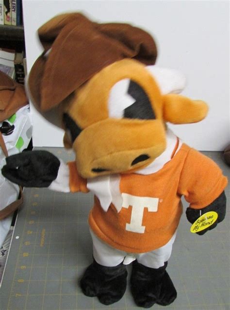 RARE UT TEXAS UNIVERSITY LONGHORNS BEVO ANIMATED MASCOT BOP Plush Toy ...