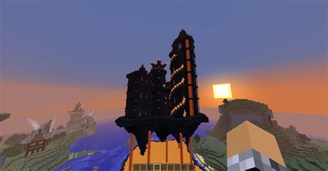 Evil Castle Build : Minecraft