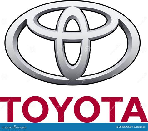 Toyota logo editorial stock photo. Illustration of founded - 204759368