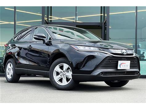 2022 Toyota Harrier Hybrid S -(Black) Right Hand AT (No.790613) ID ...