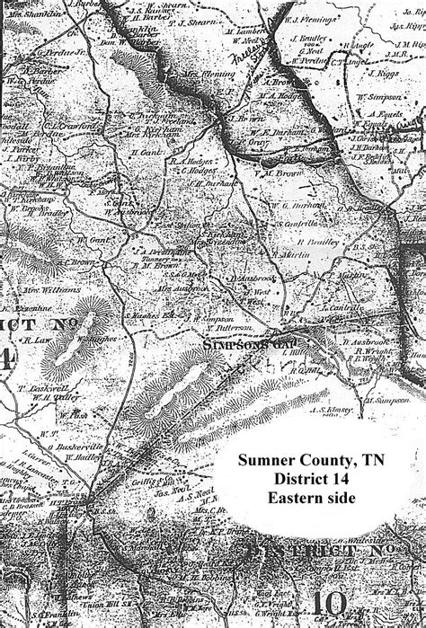 1878 Sumner County, TN Map