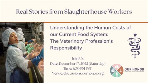 Real Stories From Slaughterhouse Workers — Our Honor