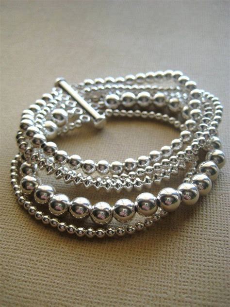 34 Different Types Of Bracelets Which Will Make You Look Stunning | Jewelry, Sterling silver ...