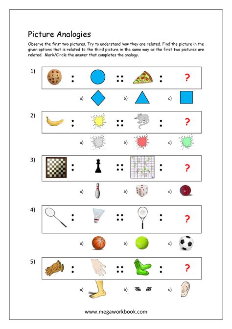 Analogy Worksheets For Middle School — db-excel.com