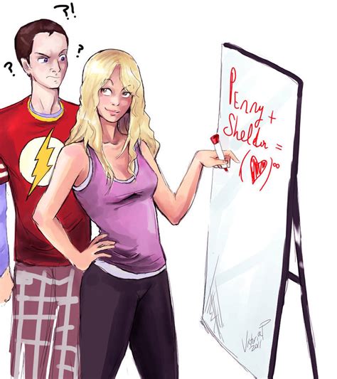 The Shenny conundrum - Penny & Sheldon Fan Art (22693421) - Fanpop