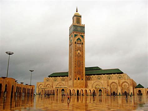 Islamic Wallpapers: Picture Of Hassan ii mosque Free Download