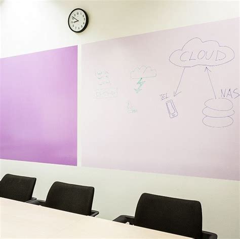 With Smart Wall Paint (whiteboard paint) in Clear, you can create a ...