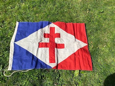 WW2 FREE FRENCH NAVAL FLAG | Spandau Militaria Shop