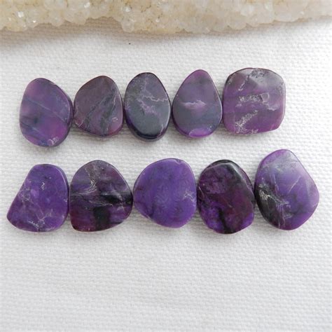 Unique Sugilite,Handmade Gemstone ,Sugilite Bead ,Lucky