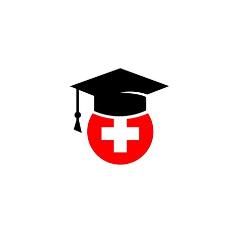 hospital healthy medical school university with red color 7819816 ...