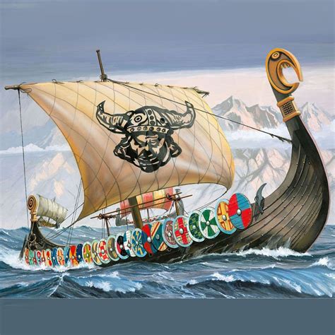 Revell Viking Ship Model Scale 1 50