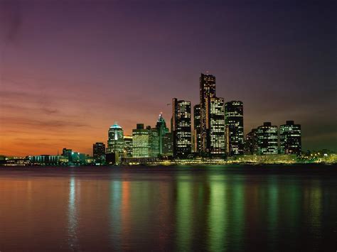 Detroit Skyline Wallpapers - Wallpaper Cave