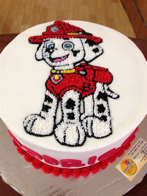 Marshall Paw Patrol cake Paw Patrol Cake, Paw Patrol Party, Marshall Cake Paw Patrol, Number ...