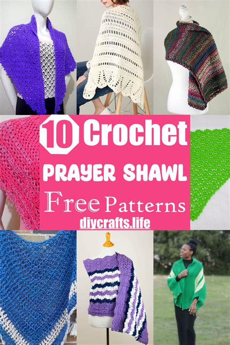 10 Free Crochet Prayer Shawl Patterns - DIY Crafts