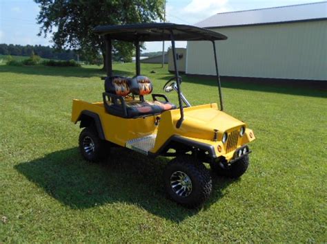 2014 Jeep Golf Cart Custom Golf Cart With A Jeep B In Acme PA - Area 31 Golf Carts