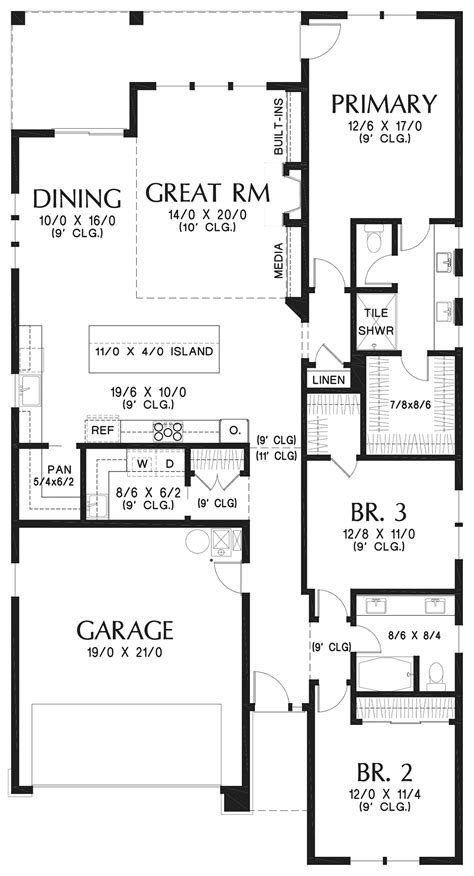 Prairie Style Home Plans