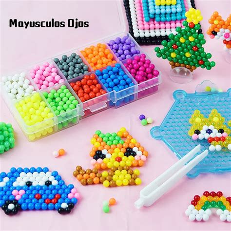 1PC Water Mist Magic Beads Free Hot Water Sticky Beads Water Spray Peas Toy Set Children ...