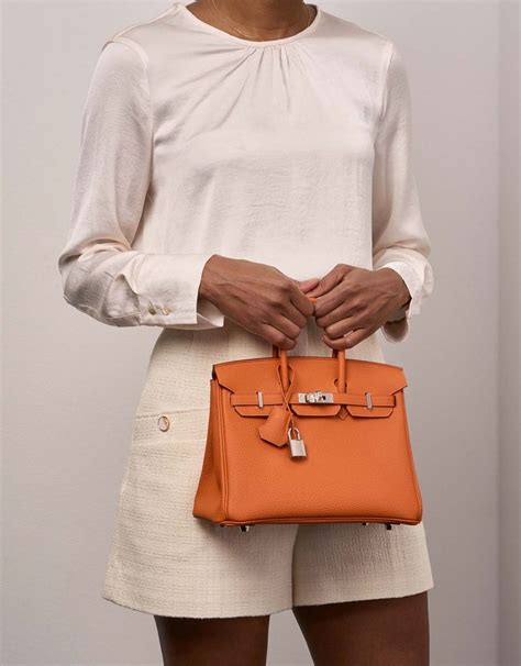 Hermès Birkin 25 Togo Orange H | SACLÀB