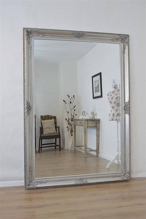 25 Best Collection of Silver Floor Standing Mirrors