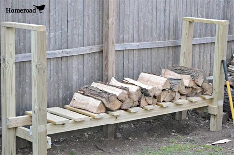 Free Firewood Rack Plans for Storage