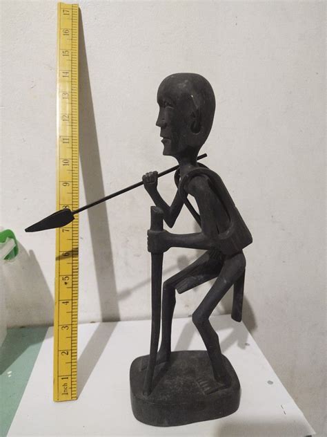 vintage Anito Bul-ol mythical Ifugao sculpture/1970s era/Narra, Hobbies & Toys, Memorabilia ...