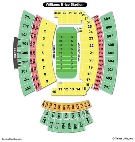 Williams Brice Stadium Seating Chart By Rows – Two Birds Home