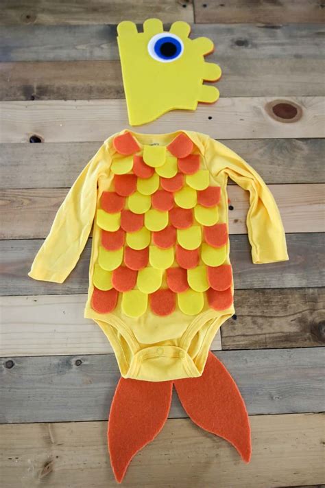 DIY Baby Fish Costume