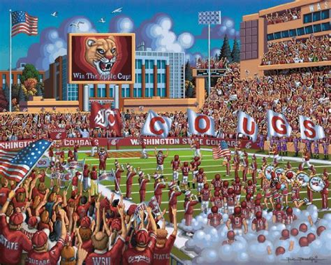 College Football Jigsaw Puzzles by Eric Dowdle