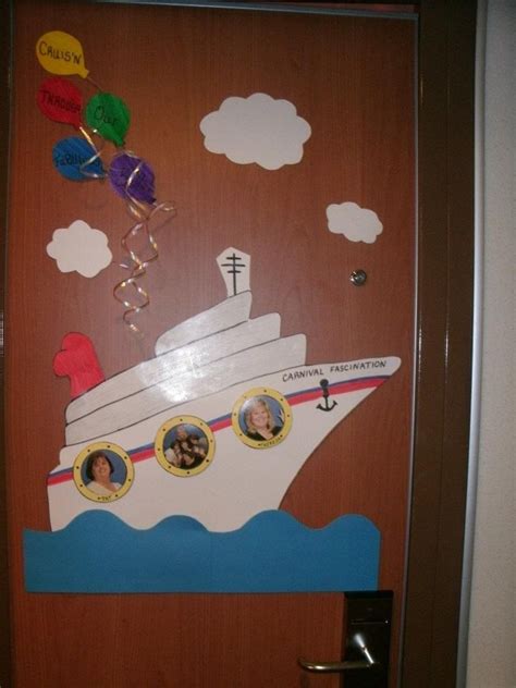 61 best Cruise Ship Door Decorating images on Pinterest