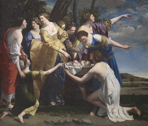 The Finding of Moses by Orazio Gentileschi - Art Fund