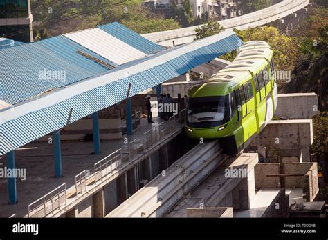 Monorail, Chembur, Mumbai, Maharashtra, India, Asia Stock Photo - Alamy